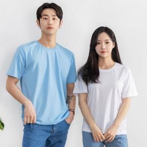 남자 공용 여성 데일리 여름 무지 기본 베이직 남성 라운드