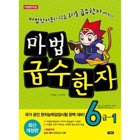 [따뜻한책방] 마법천자문 마법 급수한자 6급 1 : 마법천자문의 학습 효과를 급수한자까지 국가