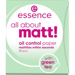 에센스 essence 올 어바웃 매트 오일 컨트롤 페이퍼 50매입