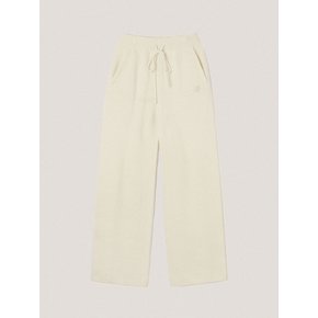 Ivory Avec Wide Knit Pants