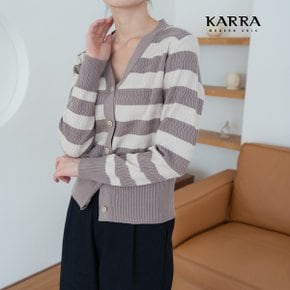 KARRA 플로우스트라이프가디건_KB2FCD008A