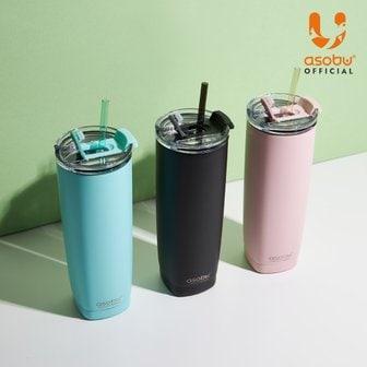 아소부 캐나다 아소부 스텐 보온보냉 텀블러 아쿠아리나 600ml