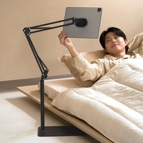 M 폰태블릿 맥세이프 듀얼 마그네틱 자바라 거치대 스탠드 아이패드 갤럭시탭 거치대