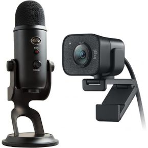 일본 로지텍 화상카메라 Logitech Webcam Blue Microphone Set [ C980GR BM400BK ] 1647997