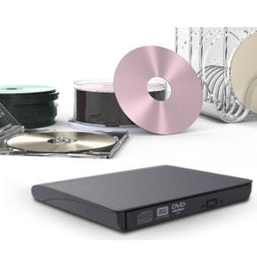 DVD RW 외장형CD롬 속도5Gbps 경량바디 자동인식 (S10545173)