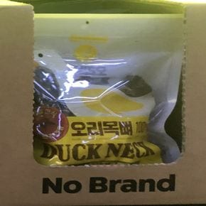 노브랜드 오리목뼈 400g 반려견용 애견 사료