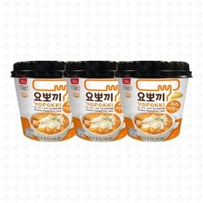 요뽀끼 치즈 떡볶이 120g 3개 (WF0EDF0)