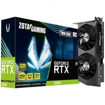  영국 조텍 그래픽카드 Zotac VGA RTX3060 Twin Edge OC 12G GDDR6 HDMI 21 3xDP 14a RTX 3060 16