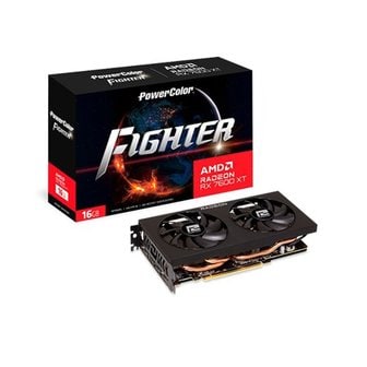 엠지솔루션 PowerColor 라데온 RX 7600 XT Fighter D6 16GB