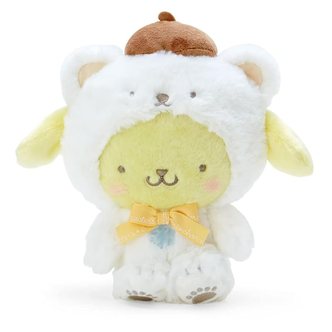  산리오 SANRIO 봉제 인형 폼폼푸린 푸딩 POMPOMPURIN 보들보들 스노우