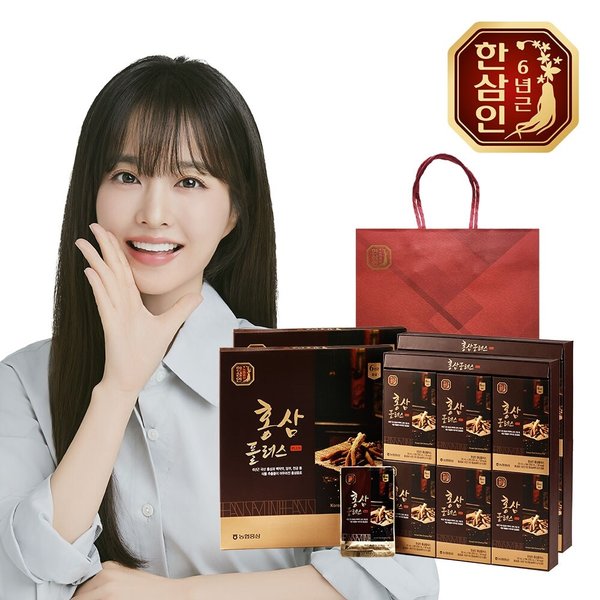 [농협홍삼] 한삼인 홍삼플러스 50ml 30포 2세트+쇼핑백