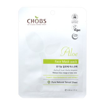 찹스 chobs(찹스) 유기농 알로에 마스크팩 25ml