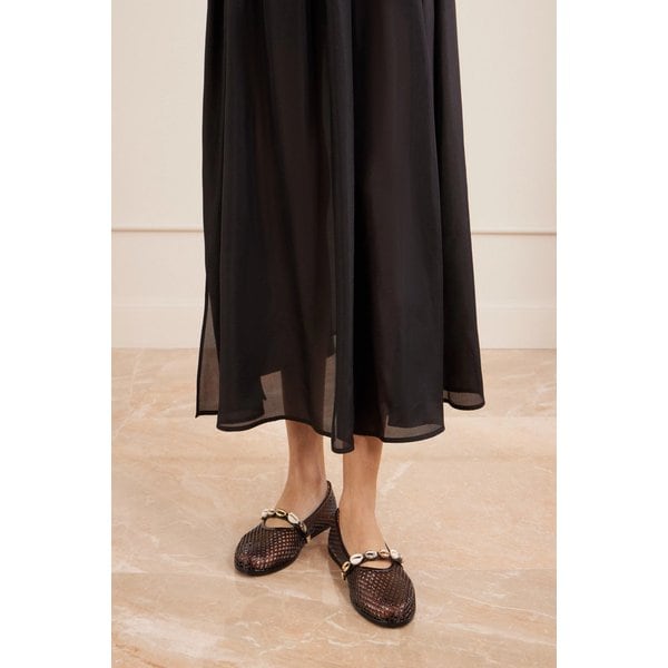 아이로 쉘 장식 러버 플랫 그레이 46376663163089371