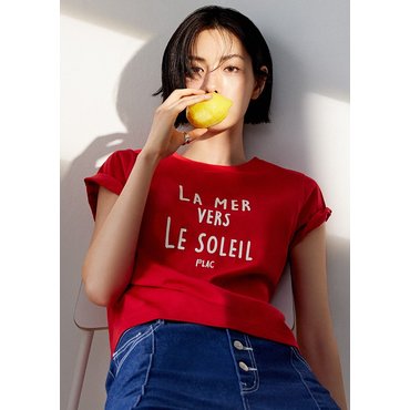 플랙진 여성 르 솔레이 썸머 반팔 티셔츠_2colors (PWTI2RSL28W)