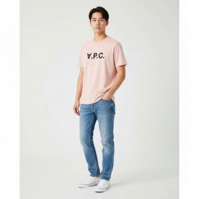 벨벳 로고 스탠다드 그랜드 공용 반팔티 COHBM M26384 TFI ROSE DARK NAVY VPC 1557716 C