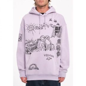 5081963 Volcom FA KEUTCHI 2 - Hoodie light purple