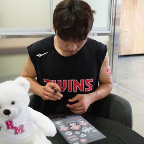 박해민 선수 스포츠 야구 타투 스티커 응원용품 페이스 페인팅 건식 판박이