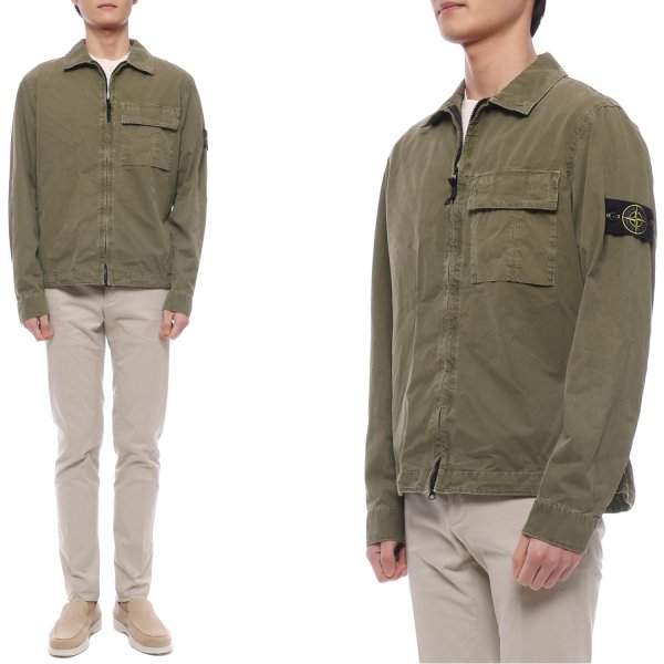 [부산점] 26SS 남성 와펜 패치 오버셔츠 재킷 (L1S151200008 S00WN V015G 26S)