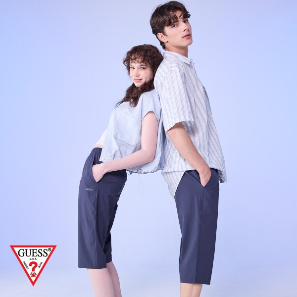게스(GUESS) 썸머 7부 팬츠(남여공용) 3종