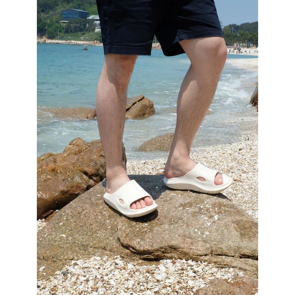 NUBE MEN SLIDE CB2304 ALL CREAM