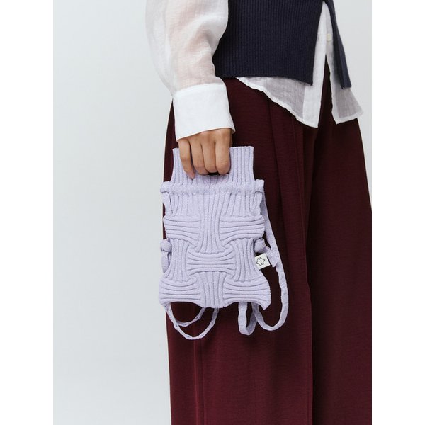 미니크로스보우백 글리터페일퍼플