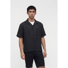 Abercrombie  Fitch 아버크롬비 앤 피치 아이콘 - 셔츠 검정색 7905336