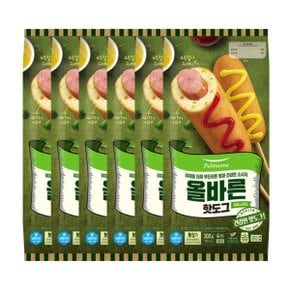 풀무원 생가득 올바른 핫도그 75g x 24개 (4입 x 6봉)