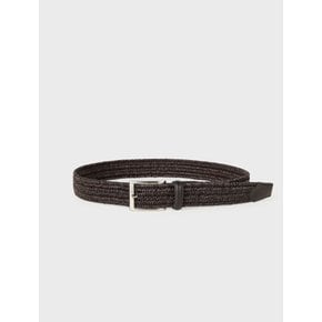 [본사직영] Made In Italy 가죽 트리밍 우븐 벨트 F-RBELT02