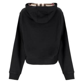 [정상가 915,000원] 버버리 TALLEY 체크 여성 후드 티셔츠 80843911