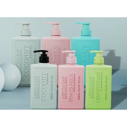 오스트레일리안보태니컬  바디워시 고트밀크&라즈베리750ml