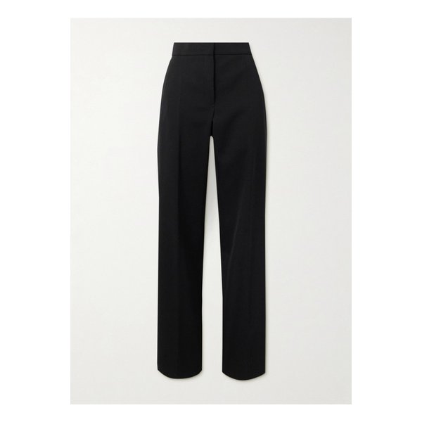 그랑드 푸드르 울 스트레이트 팬츠 블랙 1647597348684180