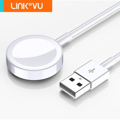 Linkvu 애플워치 전용 마그네틱 무선충전 USB 케이블 100CM