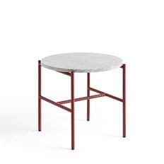 헤이 HAY Rebar Side Table Round 45 리바 사이드 테이블 그레이 마블/반 레드