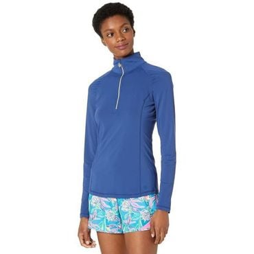 이스퀘어 4193593 Lilly Pulitzer Justine 1/2 Zip UPF 50+