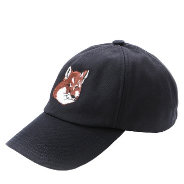 메종키츠네 남녀공용 빅 폭스헤드 캡모자 (HU06118WW0007 NAVY)