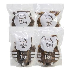 강아지뼈간식 국내산 오리 닭뼈 수제간식1kg