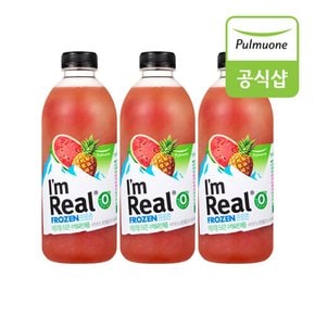 아임리얼 프로즌 수박&파인애플 920ml x 3병