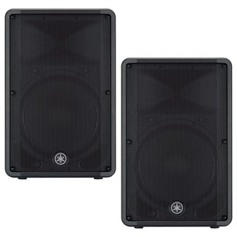 YAMAHA 15인치 1000W 버스킹 파워드스피커 DBR15 1조