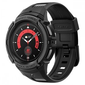 Spigen Galaxy Watch 5 Pro ACS05301 밴드 체조성 측정 가능 일체형 케이스 커버 내충격 스포츠