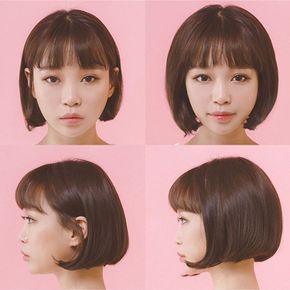 SFr 정수리 볼륨업 헤어뽕 가발 투톤브라운