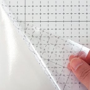 국산 눈금 보조시트지 모음/ 모눈종이 테이프 시공보조 폭 50cm 2종