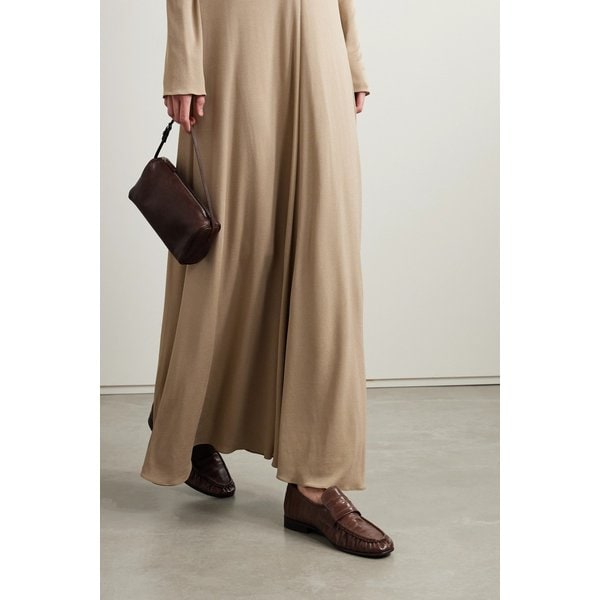 패널 글로스 가죽 로퍼 1647597333371523