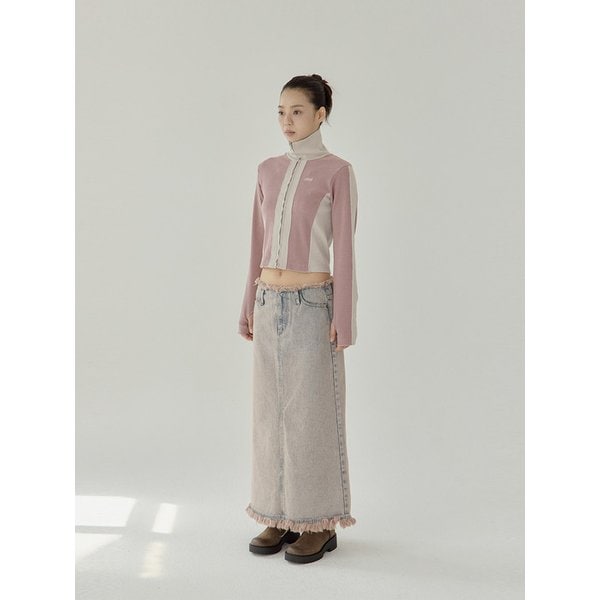 Track Zip-up (Pale Pink)