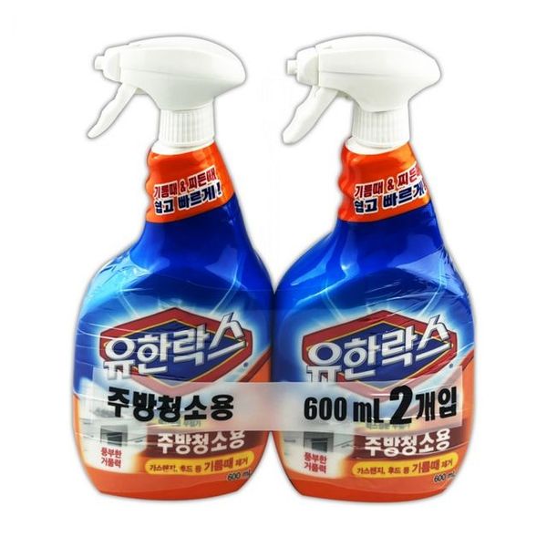 곰팡이제거에 탁월 유한락스 2개입 600ml