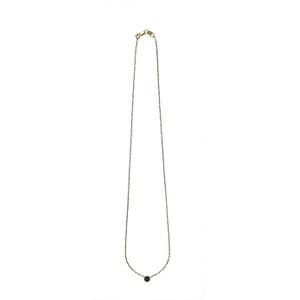 페르테 오니체 옐로블랙 네크리스 40cm, Onice Yellow&Black Necklace 40cm, 14k yellow gold, black gold