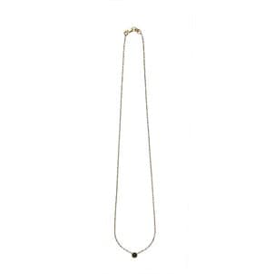 페르테 오니체 옐로블랙 네크리스 40cm, Onice Yellow&Black Necklace 40cm, 14k yellow gold, black gold