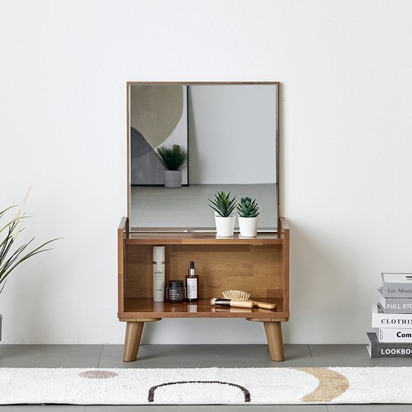 [동서가구] 레안 480 좌식 거울 화장대 DF918525