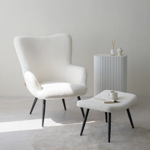 동서가구 로아 부클레 라운지 체어 DF927669