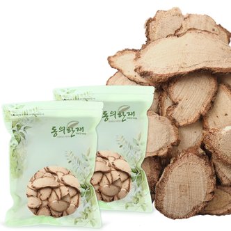 동의한재 슬라이스 대편 국산 송담 소나무 담쟁이넝쿨 500g x 2개