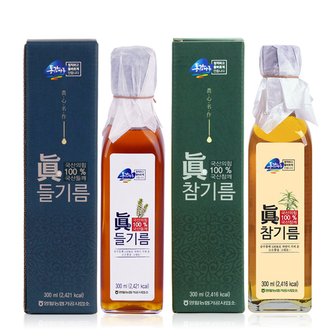 동강마루 [영월농협] 동강마루 국내산 진들기름300ml+진참기름300ml